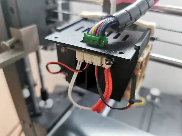 Anycubic i3 mega Hotend fan box (also Mega-S, Mega-X, Full Metal, BLTouch & E3DV6 versions) — Image 24 of 30