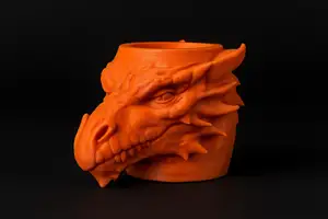 Dragon Head – Pencil / Brush Holder