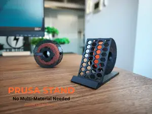 Phone Stand - Prusa-Style Filament Spool - No Multicolor Required