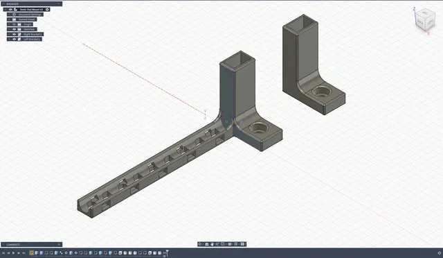 Creality Sonic Pad Top Rail Mount with Cable Management