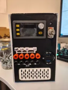 ATX Power Cube – DC Bench Power Supply from Dell N350P-00 PSU