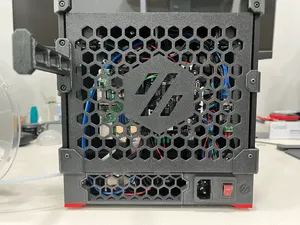 Voron v0.2 Rear Panel with Cooling holes