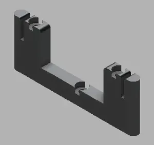 HMG7.3 Ender 3 Linear Rail Bottom Belt Bracket