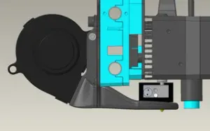 Sovol SV06 Fan Duct 5015 Blower Fan V3