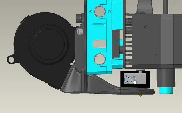 Sovol SV06 Fan Duct 5015 Blower Fan V3