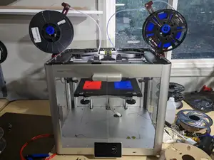 Snapmaker J1 top-mount spool holders