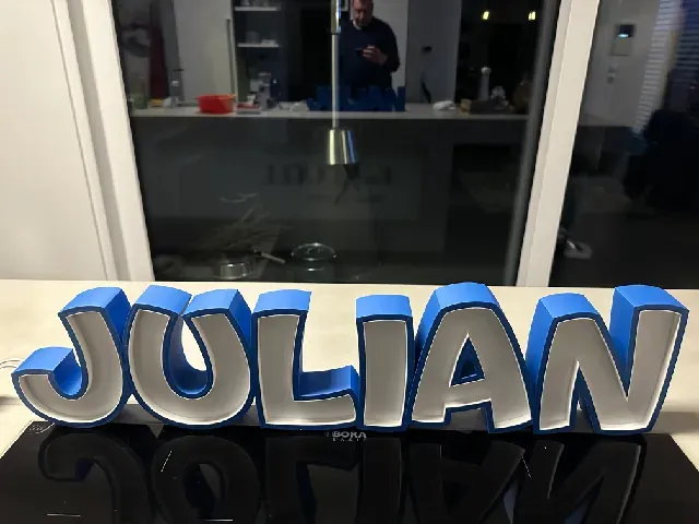 JULIAN LED- Namenslampe (Name lamp) — Image 3 of 5