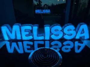 MELISSA LED- Namenslampe (Name lamp)