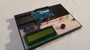 Arduino breadboard holder