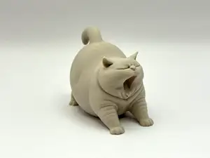 Yawning Chonk Cat