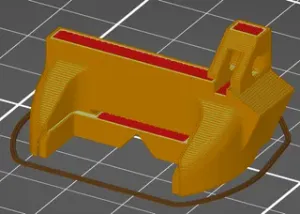 Prusa MK3s+ Fan shroud adapted for Mk3s