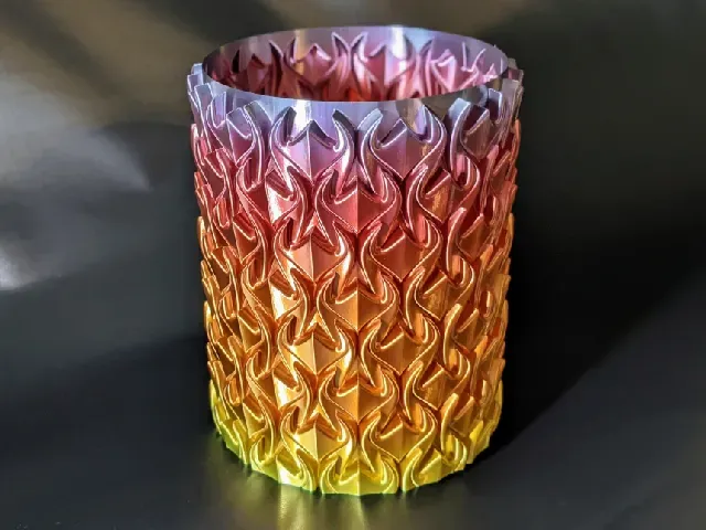 Fire Dragon Scale Vase — Image 4 of 5