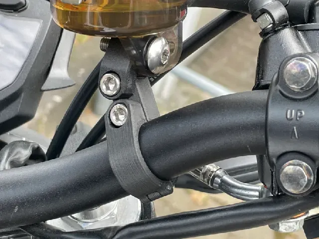 Universal handle bar clamp bracket for 22.2mm — Image 3 of 9