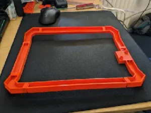 Prusa Mini+ light - snap together wider LED inlets