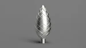 Christmas Bauble 01 (Vase Mode)