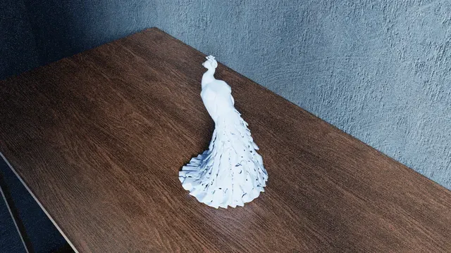Low Poly Peacock — Image 7 of 9