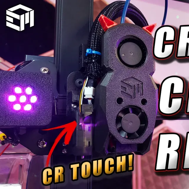 CR-6 SE 'X' - SKR Mini E3 V3 Mounts and BTT TFT35 V3 Case (Easy Swap) — Фото 2 из 4