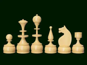 Bulgarian Chess Set