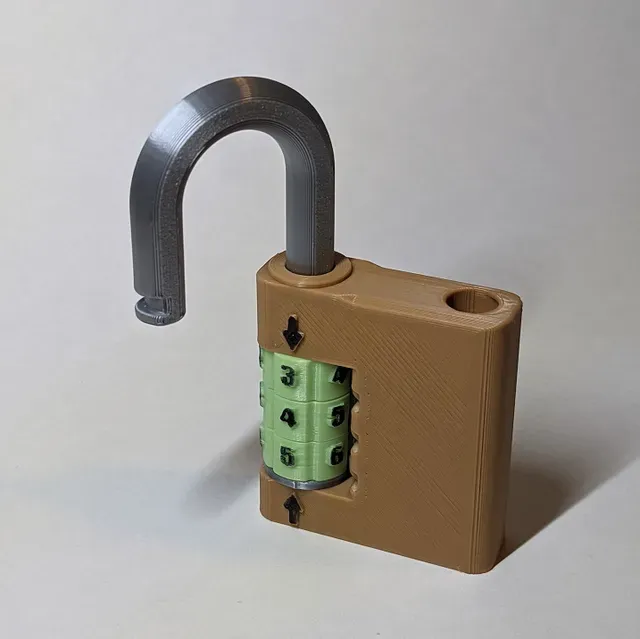 Combination Padlock — Image 2 of 5