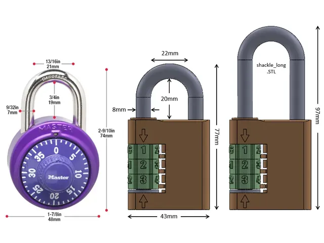 Combination Padlock — Image 5 of 5