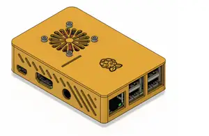 Raspberry Pi fan case for 3B or 3B+