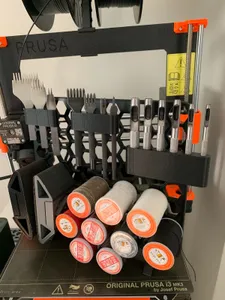 Honey comb storage system for table