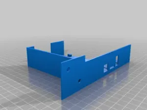 Bigtreetech SKR2 + Rasperry Pi 2/3 + 3 LM2596 + Noctua Fan Enclosure for Ender 3/Ender 3 Pro