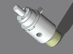 Airbus A320 Rotary Switch Mount - V2
