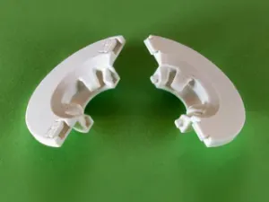Pipe Collar - 18 mm Escutcheon - Rosette Cover Ring for Wall or Floor