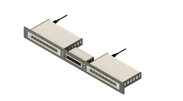 1U Ethernet Switches Panel