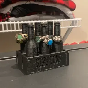 "Ring" Toss Ring Holder