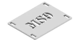 Lightning conductor marker 1-16