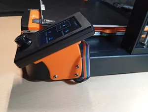 Ender 3 V3 SE LCD reposition stand as variant