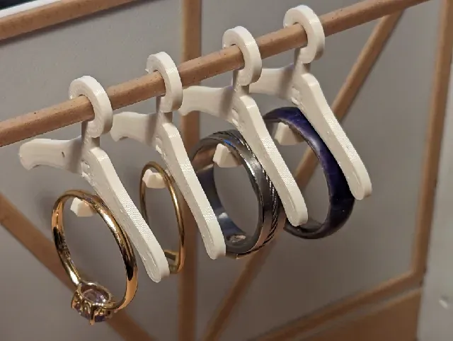 Miniature Jewelry Wardrobe