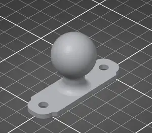 AIM Solo2 DL adapter for Ram Mount