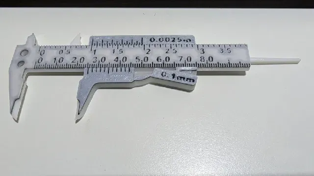 Clamp Caliper (printable pocket caliper w/ clamp) — Фото 6 из 8