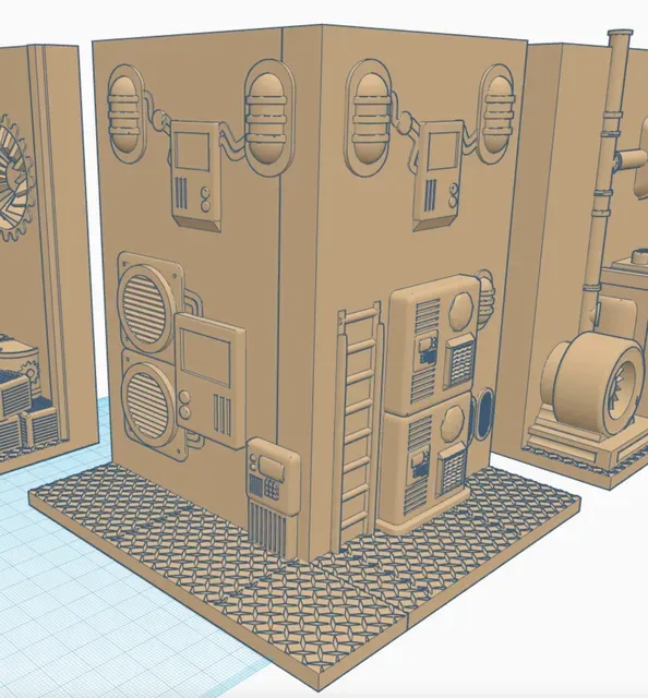 Inside and Outside Corners Wargame Walls Section 3 — Фото 10 из 12