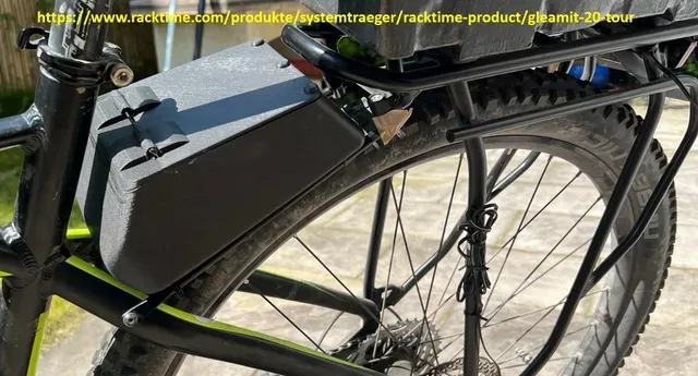 Fahrradbox Racktime Gepäckträger / Bike box Racktime luggage rack — Фото 2 из 7