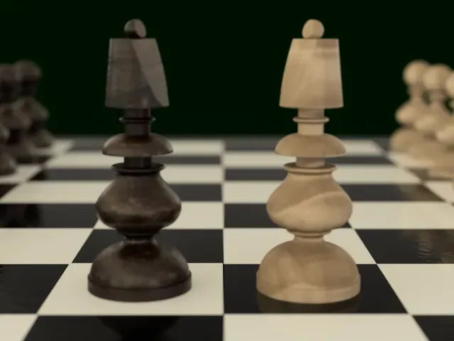 Old Windsor Castle Chess Set — Image 7 of 12