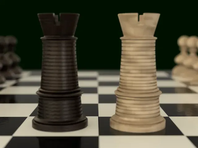 Old Windsor Castle Chess Set — Image 8 of 12