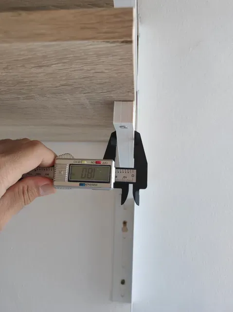 Adjustable Shelf Brackets – Thin & Thick Profiles (3D Printable) — Фото 3 из 8