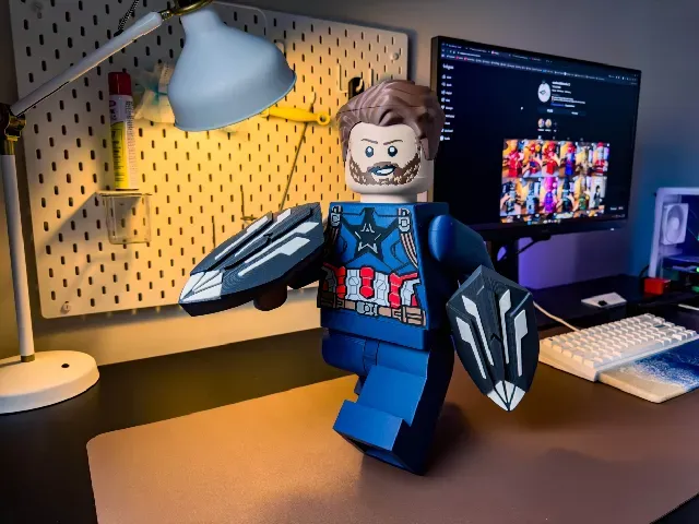 CAPTAIN AMERICA (Infinity War) Modular Figure! — Фото 9 из 9
