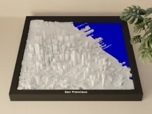 San Francisco - 3D Miniature