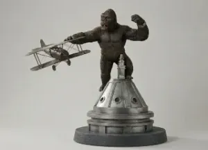 Iconic Movie Moments - King Kong on the Empire State Building - 1933