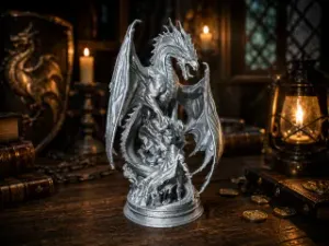 Epic Dragon Statue – Guardian of the Ancient Realm
