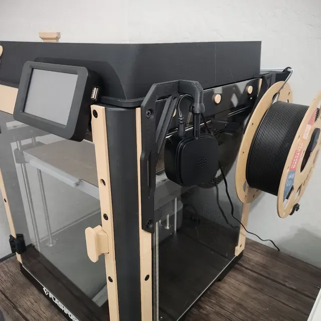 Flashforge Adventurer 5M (AD5M) / TP-Link Tapo C100/C110/C101 Side Camera Mount — Image 3 of 5