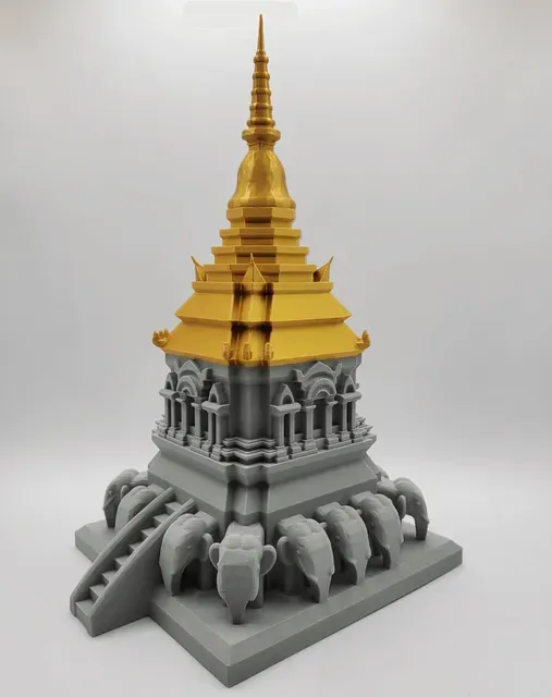 Wat Chiang Man (Elephant Chedi) - Chiang Mai, Thailand — Фото 2 из 14