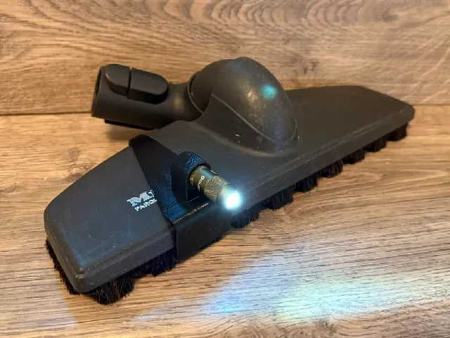 Olight Mini 2 attachment for Miele Blizzard CX1 vacuum floorhead