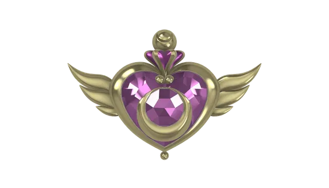Sailor Moon's Crisis Moon Compact STL Files - Sailor Moon Cosplay Accessory (Digital Download) — Image 7 of 10