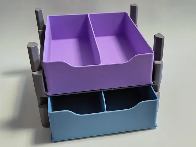 Versatile Stackable Storage Box System — 250 mm Edition — Фото 3 из 10